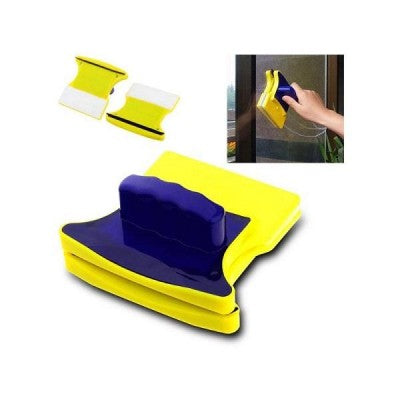 Curata geamurile si ferestrele inalte cu aparatul magnetic Magic Cleaner