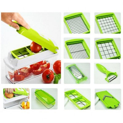 Razatoare multifunctionala Nicer Dicer, decojeste, marunteste, feliaza, face cuburi