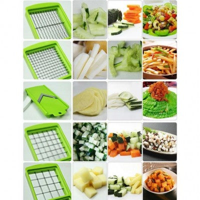 Razatoare multifunctionala Nicer Dicer, decojeste, marunteste, feliaza, face cuburi