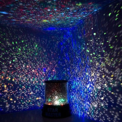 Proiector StarMaster cu stelute multicolore