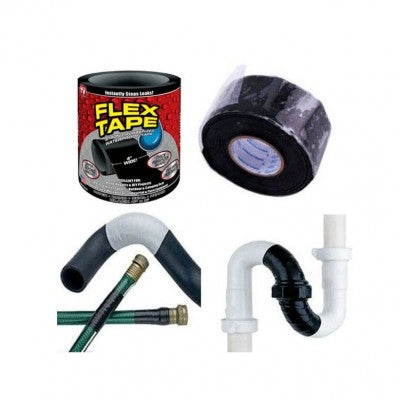 Banda super adeziva, Flex Tape, lipeste orice suprafata