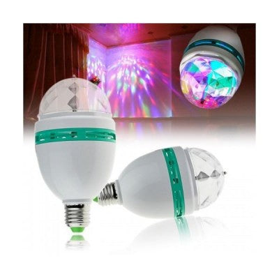 Bec Rotativ Multicolor cu LED