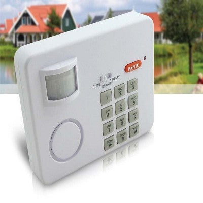 Alarma wireless cu senzor de miscare, simplu de instalat, cu sunet puternic