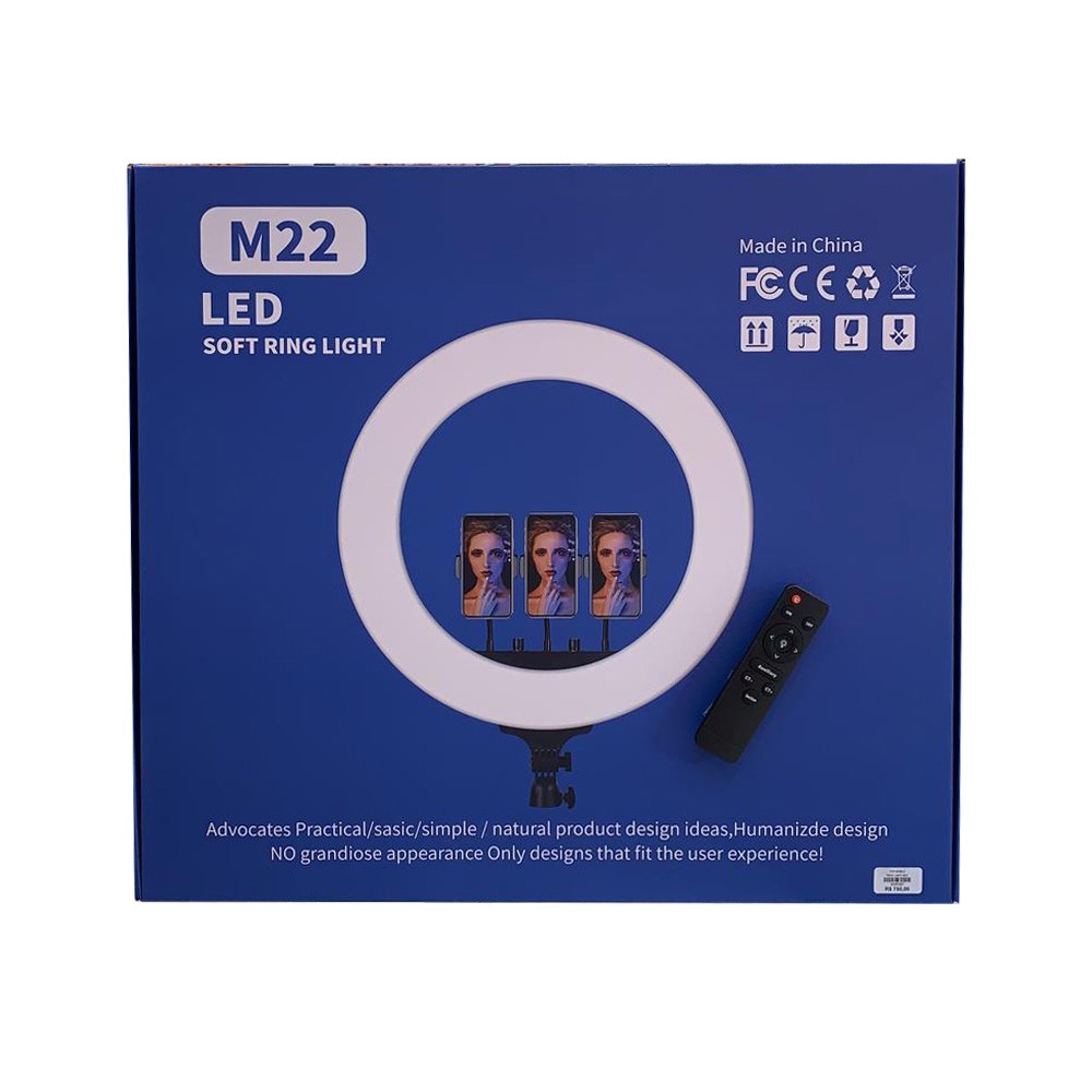 Kit de iluminat fotografic M22, reglabil, 2,1 m