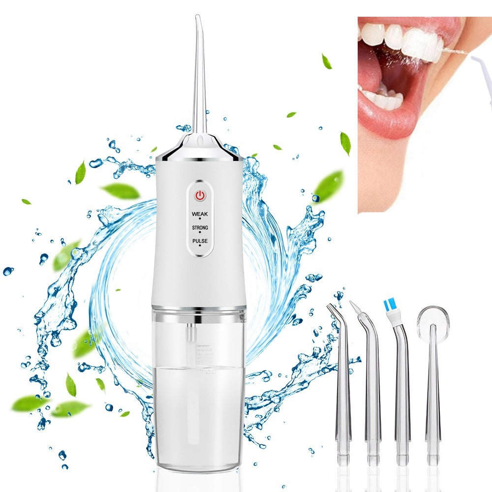 Irigator oral pentru dus bucal cu 1 capat curatare, rezervor 220 ml