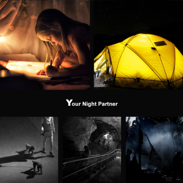 Lampă multifuncțională pentru camping/lucru