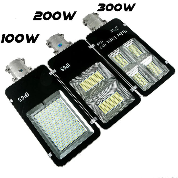 Lampa Incarcare Solara Jortan 400W, Telecomanda, Suport Metalic, Senzor de Miscare