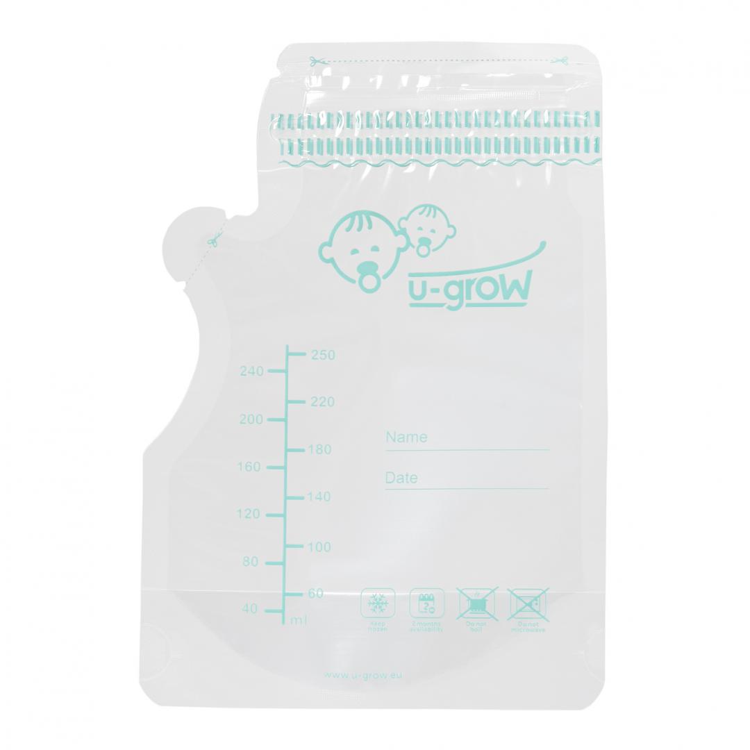 Pungi stocare lapte matern 30buc