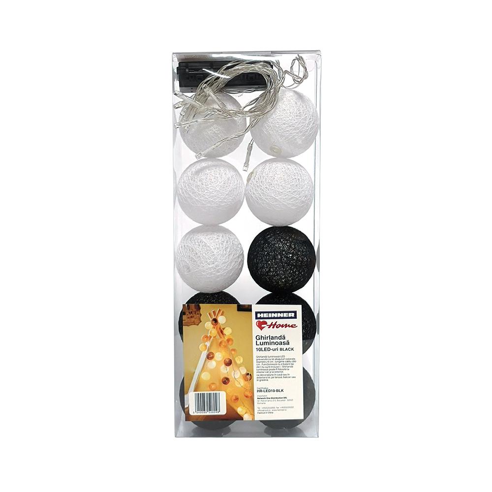 Ghirlanda Luminoasa Heinner 10 Led-uri Black