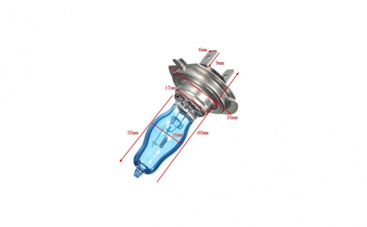 Set 2 x Bec auto H7, Pegasus, Xenon Effect, 12V, 100W, 6000K + Placuta numar telefon parcare, pentru parbriz