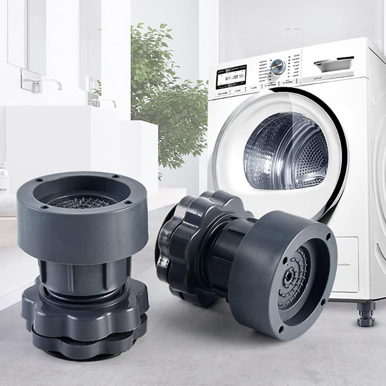 Set 4 picioruse reglabile pentru masina de spalat
