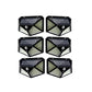 Set 5 Lampi Solare 100 Led-Uri