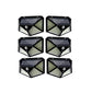 Set 10 Lampi Solare 100 Led-Uri
