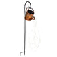 Lampa solara Stropitoare cu Led, Inaltime 80 cm, dimensiune 21x15 cm, senzor lumina