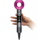 Set uscator de par, clasic, 3 trepte temperatura, roz, 5 duze inlocuibile