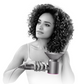 Set uscator de par, clasic, 3 trepte temperatura, roz, 5 duze inlocuibile