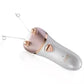 Epilator electric facial reincarcabil, cu fir de ata, RAF R4029, 5W, acumulator 1200mAh, 6x21cm, alb-roz