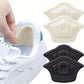 Set 2 Branturi adezive pentru calcaie, Panza, Negru