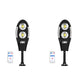 Set 2 Lampi solare Jortan cu senzor de miscare si telecomanda, 60 Led COB, rezistenta la apa