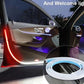 Set 2 benzi flexibile de avertizare cu lumina LED pentru usa auto, 120cm, 12v