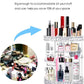 Organizator rotativ pentru cosmetice si bijuterii, UBX, plastic, 28x21.5 cm, transparent