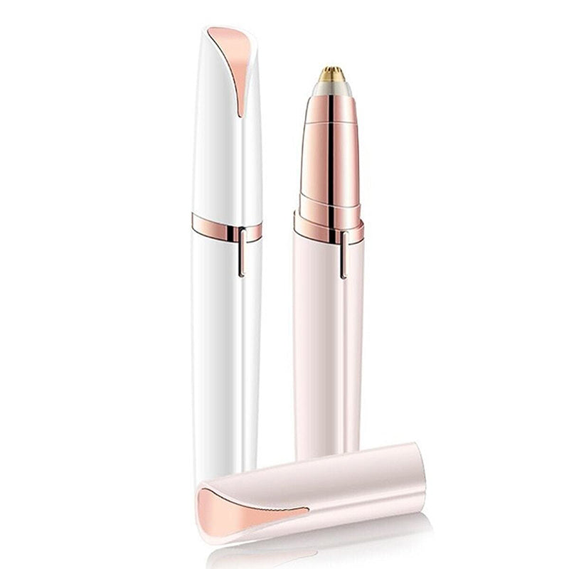 Pachet pentru infrumusetare: Pila electrica pentru calcaie + Epilator reincarcabil pentru femei, cu tehnologie Sensa Light + Epilator sprancene Flawless Brows CADOU