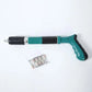 Pistol de batut cuie manual, pentru beton si tavan, slot sarma, argintiu, mini