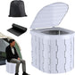 Toaletă portabilă pliabilă - WC mobil, pișoar, pentru camping, rulote, pescari, cabane, bătrâni sau persoane cu dizabilități