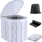 Toaletă portabilă pliabilă - WC mobil, pișoar, pentru camping, rulote, pescari, cabane, bătrâni sau persoane cu dizabilități