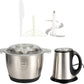 Tocator electric carne si legume, 4 lame inox, 2 viteze, capacitate mare, bol inox