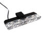 Lumini avertizare LED pentru grila, functii stroboscop, 36W, 12V, Rosu/albastru