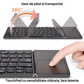 Mini Tastatura Bluetooth Pliabila cu Touchpad Integrat GUP B033