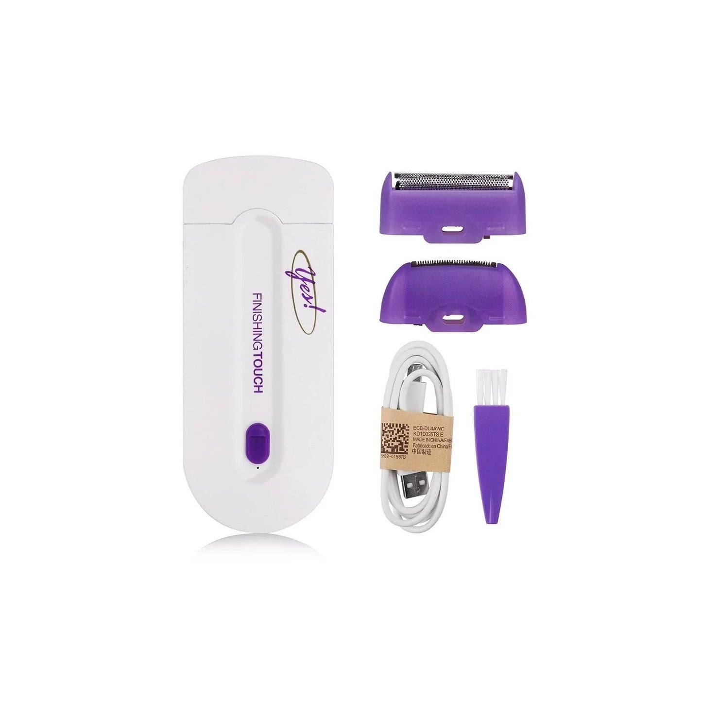 Pachet pentru infrumusetare: Pila electrica pentru calcaie + Epilator reincarcabil pentru femei, cu tehnologie Sensa Light + Epilator sprancene Flawless Brows CADOU
