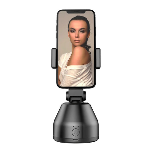 Suport cu sistem de stabilizare Gimbal Souing Genie 360° Intelligent Tracking Platform cu AI Smart Tracking si Face Recognition Negru