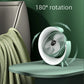 Mini ventilator de birou rotund cu LED RGB