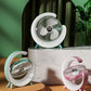 Mini ventilator de birou rotund cu LED RGB