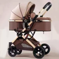 Carucior 2in1 - Pliabil cu un singur buton - Model de lux