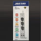 Set 2 x Prelungitor Jortan: 3 prize, 2 port-uri USB, 2 port-uri USB-C