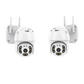 Pachet 2 x camera supraveghere WIFI, 2MP, FULL HD, vedere color noaptea, Micro SD, Rotire 360, detectie forma umana