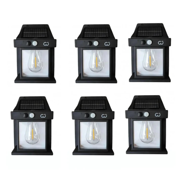 Set 6 Lampi Solare LED RETRO