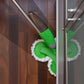 Mop triplu cu rezervor pulverizator, 3 capete rotative cu diametru 20 cm, 3 lavete microfibra, rezervor 600 ml