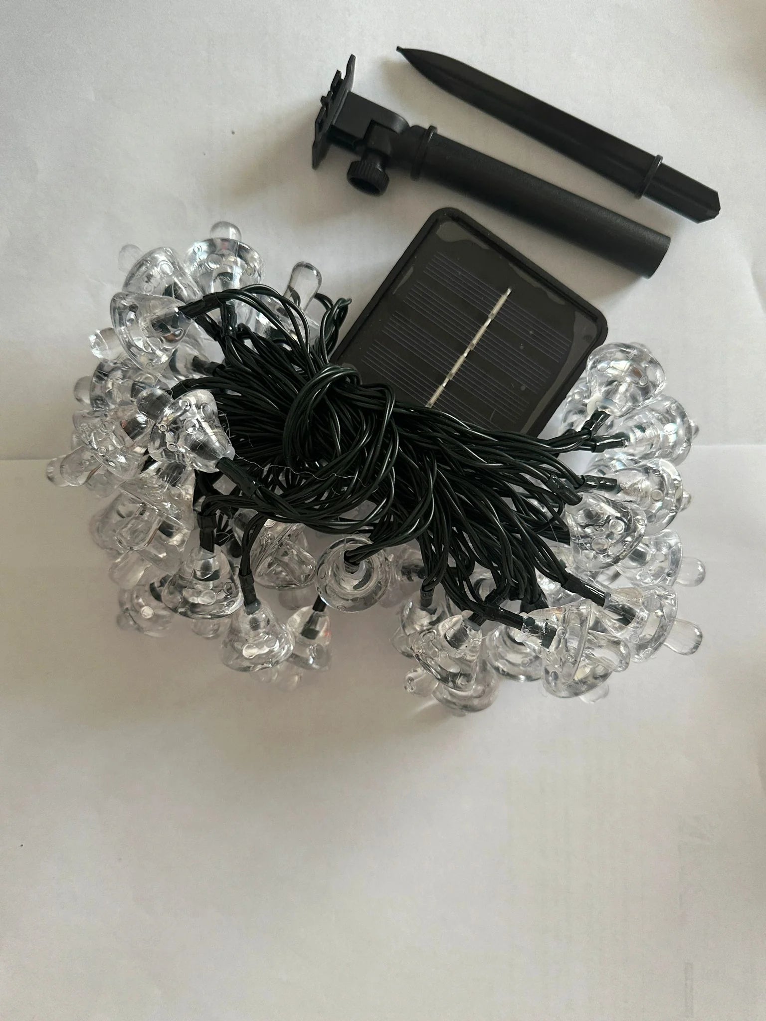 Set 2 x Instalatie Solara LED 50 Ciupercute Multicolor