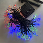 Set 2 x Instalatie Solara LED 50 Ciupercute Multicolor