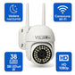 Set 2 Camere Supraveghere Wi-Fi VISURON – Viziune Nocturnă, 38 LED IR, Full HD 1080p