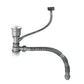 Chiuveta Bucatarie Profesionala Inox HS GRI-NEGRU 750x450 mm