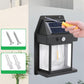 Set 2 x Lampa solara perete LED JF888, senzor miscare, 40W