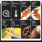 Friteuza Fara Ulei 6 Litri Air Fryer , Display Digital, Functie de Coacere