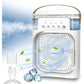 Ventilator 5 in 1, Purificare si Umidificare Aer, Odorizare, Rezervor Apa 600 ml, Temporizator, 3 Trepte de Viteza