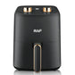 Friteuza Air Fryer RAF R5237 cu aer cald, fără ulei – Capacitate 3L, 12 Programe, 1300W