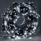 Pachet Promotional de Craciun: Brad artificial impodobit, 180cm + Instalatie rola 50 metri, 300 LED
